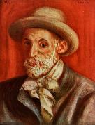 Pierre-Auguste Renoir Self portrait, 1910 painting